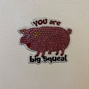 Pink Pig Magnet